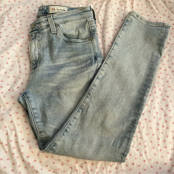 AG Adriano Goldschmied The Prima Crop Cigarette Crop AG-ED Denim Jeans Size 26 - Picture 3 of 8